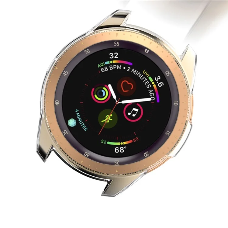 Effacer la Couverture du Boîtier de Montre TPU Protector Tout Enveloppée Pour Samsung Galaxy Watch 46mm