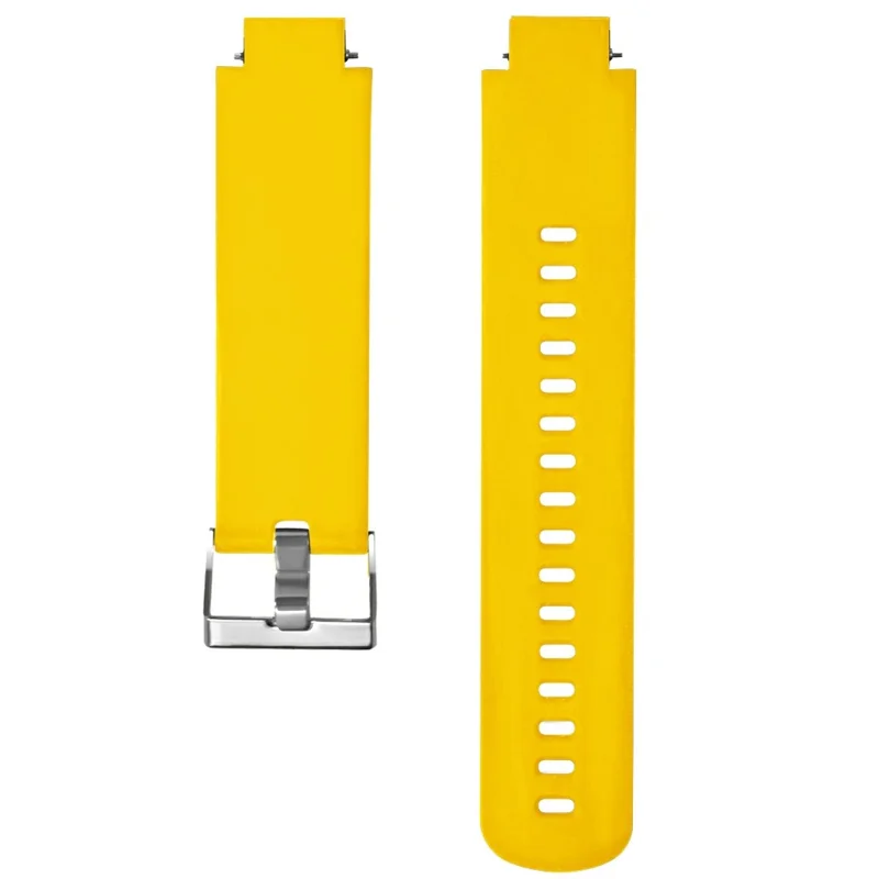 Silicone Wrist Strap Replacement for Huami Amazfit Verge 3 - Yellow