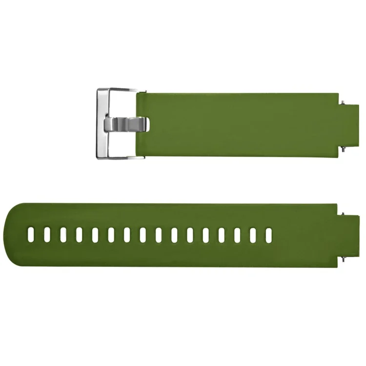 Cinturino in silicone di ricambio per Huami Amazfit Verge 3 - Verde