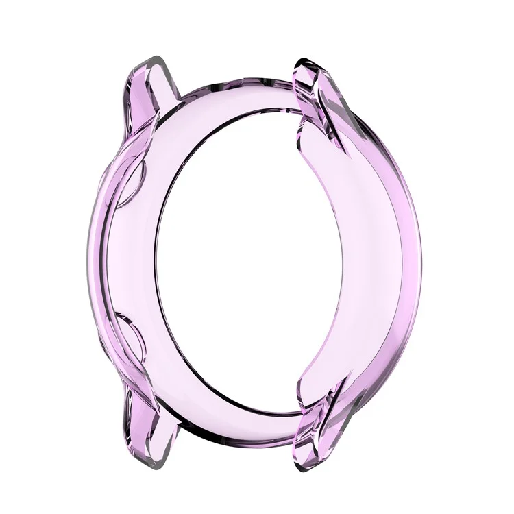 Soft TPU Protective Case Cover for Samsung Galaxy Watch Active R500 - Purple