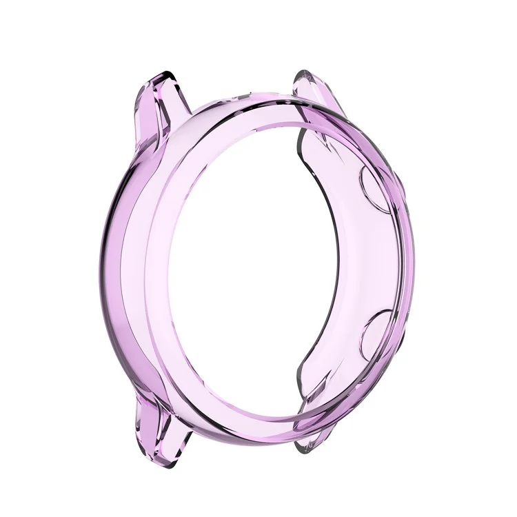 Soft TPU Protective Case Cover for Samsung Galaxy Watch Active R500 - Purple