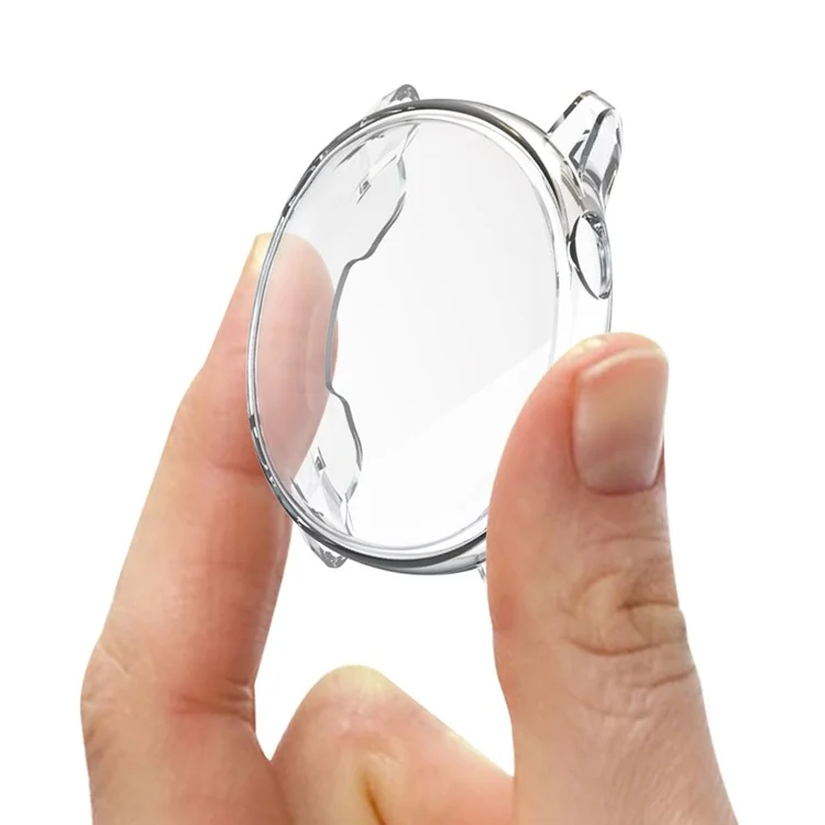 Elektroplattierte, weiche TPU-Schutzhülle für die Samsung Galaxy Watch Active - Transparent