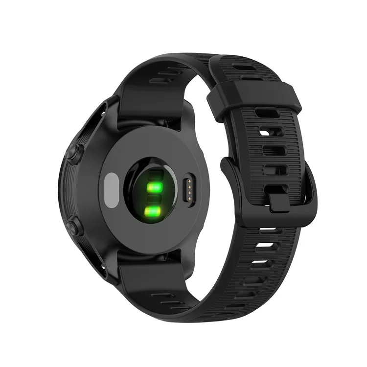 Silicone Smart Watch Band Для Garmin Forerunner 945/935 / Fenix ​​5 - Чернить