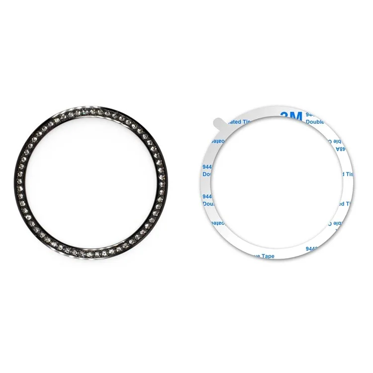 Décoration de diamant en métal pour Samsung Galaxy Watch 46mm - Argent