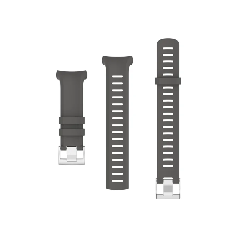 Silicone Smart Watch Replacement Band with Additional 172mm Strap for Suunto D6 Dive/ D6i Novo/Zulu - Grey