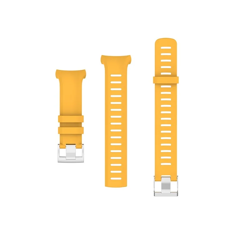 Silicone Smart Watch Replacement Band with Additional 172mm Strap for Suunto D6 Dive/ D6i Novo/Zulu - Yellow