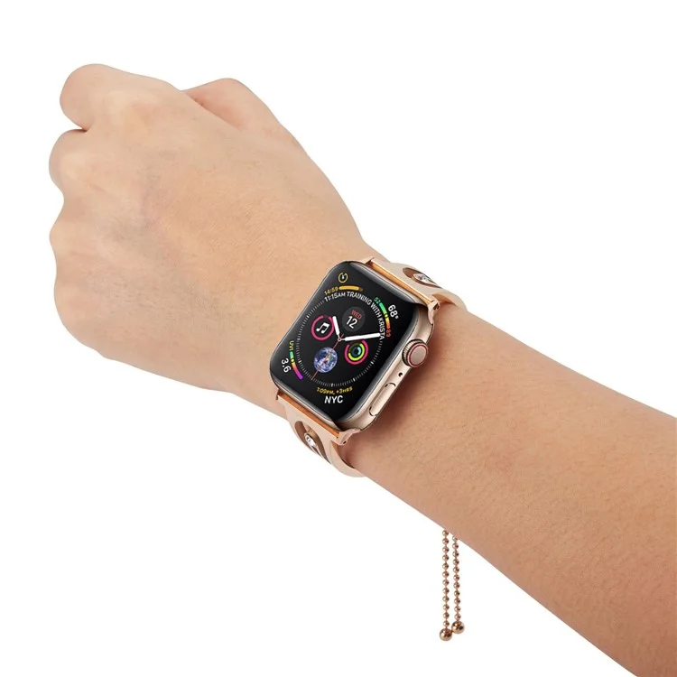 Bracelet de montre en métal de remplacement pour Apple Watch Series 6 / SE / 5 / 4 44mm / Series 3 2 1 Watch 42mm