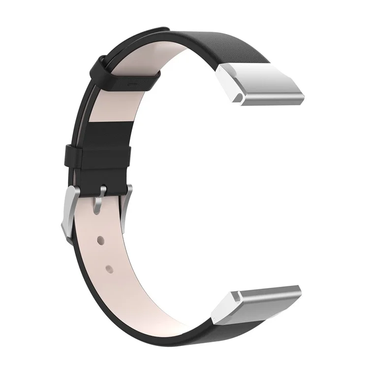 Remplacement De Bracelet De Bande Intelligente En Cuir Véritable Pour Garmin Fenix ​​7S / 5S - Noir