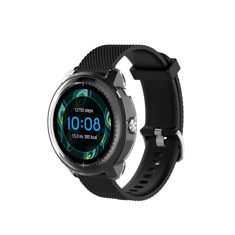 Clear TPU Assista Capa Protetora Para Garmin Vivoactive 3 Música - Transparente