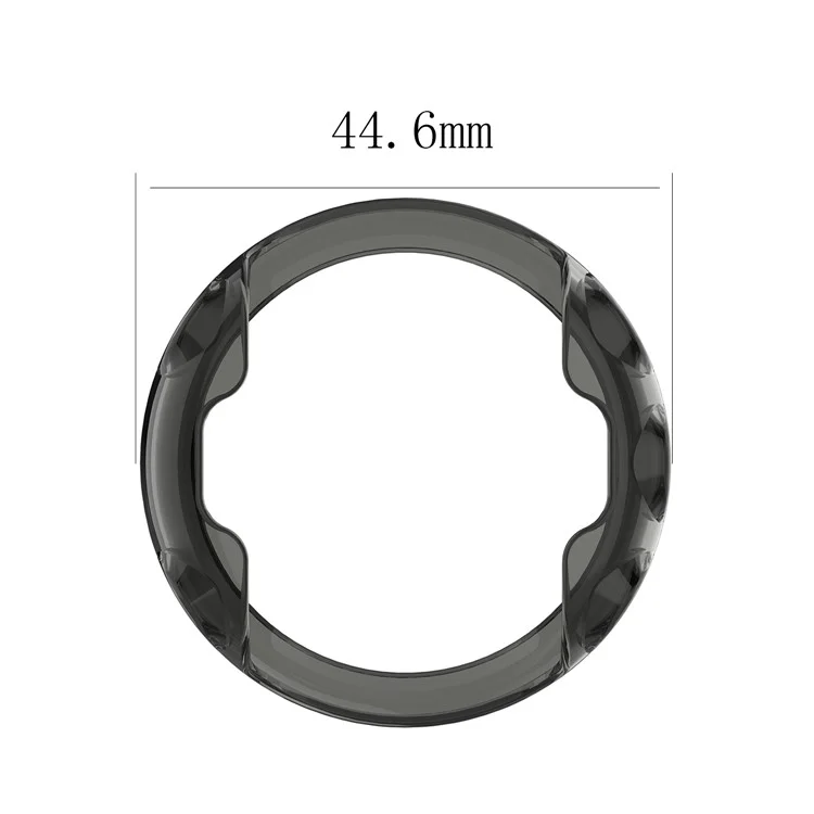 Transparent Soft TPU Protective Case Cover for Garmin Forerunner 45 / Garmin Swim 2 - Transparent