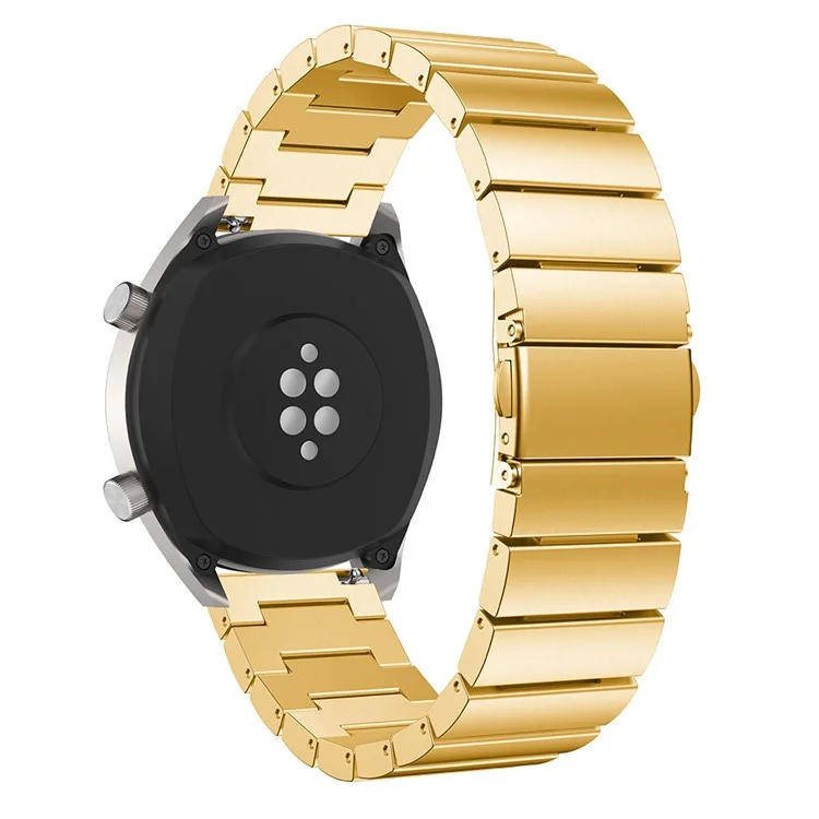 Pulseras Inteligentes De Reemplazo De Acero De 22 Mm 316 Para Huawei Watch GT, 185 * 22mm - Oro