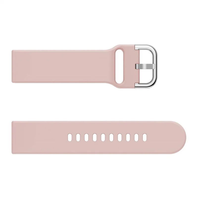 20mm Silicone Wrist Strap Replacement for Samsung Galaxy Watch4 Classic 46mm 42mm/Watch4 44mm 40mm/Garmin Move Luxe/Move Style/Move 3/Move Venu - Pink