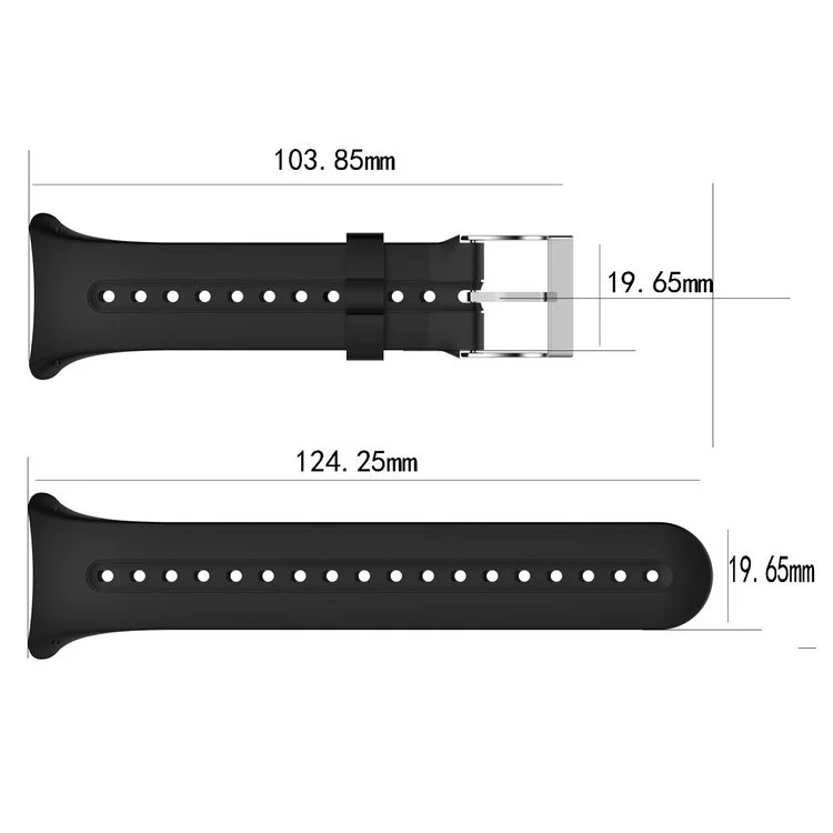 Silicone Smart Watch Band Replacement Strap for Garmin Swim Watch