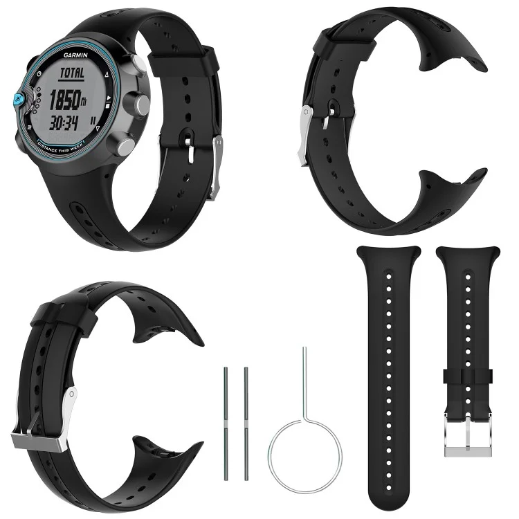 Silicone Smart Watch Band Replacement Strap for Garmin Swim Watch