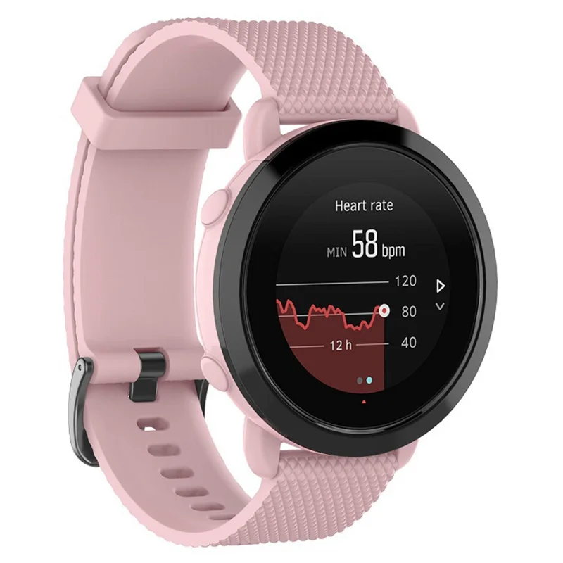 Silicone Replacement Smart Watch Band for Suunto 3 Fitness - Pink