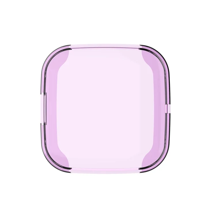 Protection Polyvalente Smart Watch TPU Couverture Pour Fitbit Versa 2 - Violet