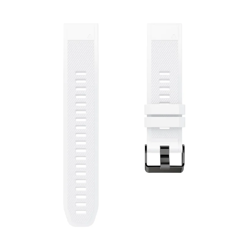 Silicone Smart Watch Band Replacement for Garmin Fenix 5 - White