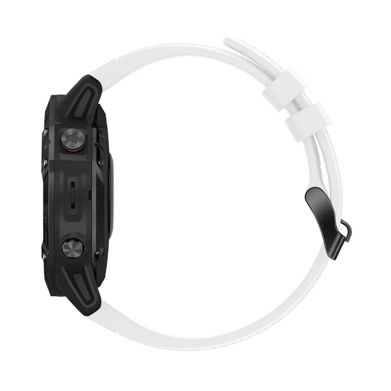 Silicone Smart Watch Band Replacement for Garmin Fenix 5 - White