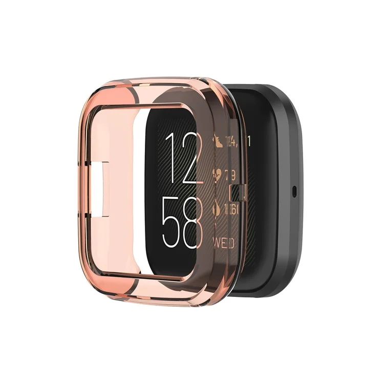 Flexible Soft TPU Watch Protection Cover for Fitbit Versa 2 - Orange