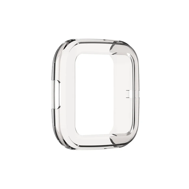 Fleksibel blød TPU-beskyttelsesdæksel til Fitbit Versa 2 – Grå