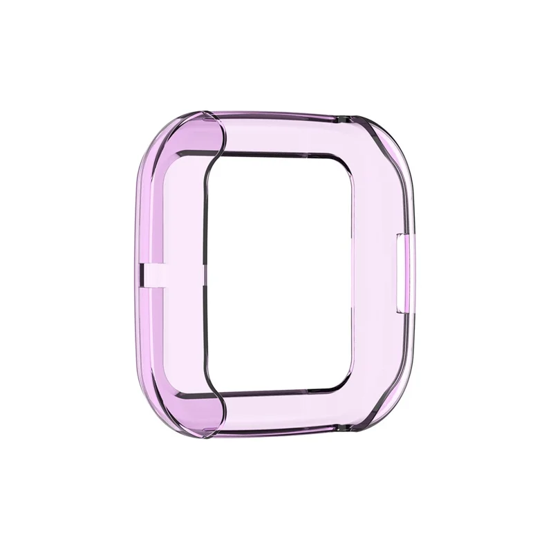 Flexible Soft TPU Watch Protection Cover for Fitbit Versa 2 - Purple