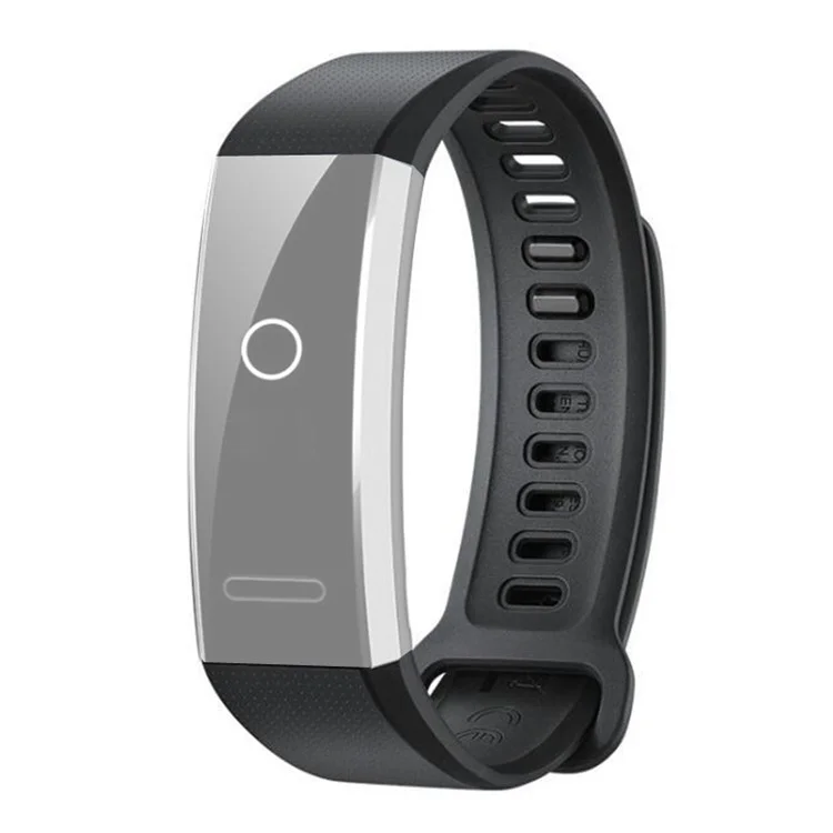 Banda De Substituição De Relógio De Pulso De Silicone Smart Watch Para Huawei Band 2 / Pro - Preto