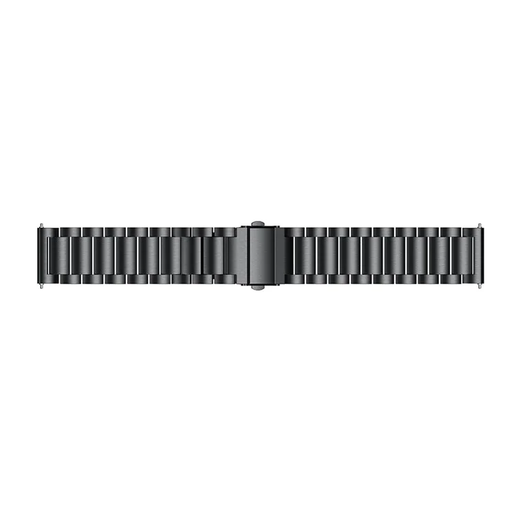 Correa de reloj de reemplazo de acero inoxidable de 20 mm para Huami Amazfit GTS - Negro