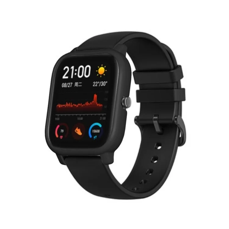 Schutzhülle aus robustem PC-Material für die Amazfit GTS Smartwatch - Schwarz