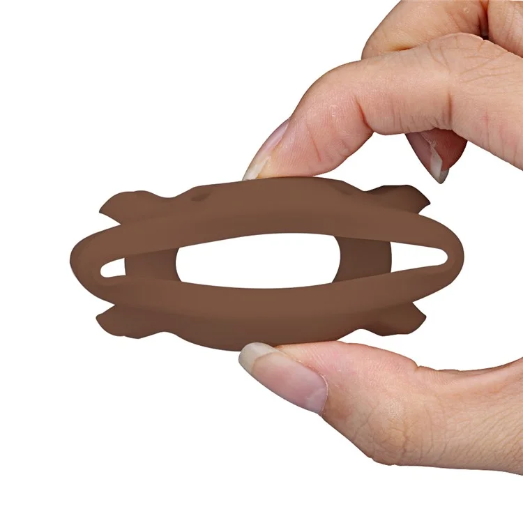 Armação de Silicone Bumper Case para Huami Amazfit GTR 42mm - Café 