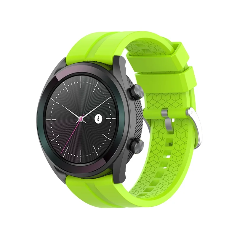 21.5mm Silicone Watch Strap Replacement for Huawei Watch GT 42mm - Green