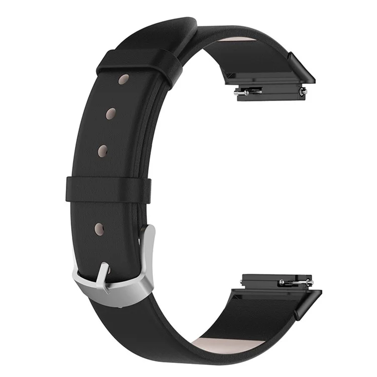 Für Huawei Band 7 / Honor Band 7 TPE Quick Release Armband Sportarmbanduhr Armband Ersatz mit Schnalle - Schwarz