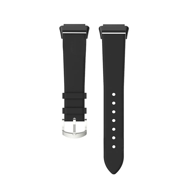 Für Huawei Band 7 / Honor Band 7 TPE Quick Release Armband Sportarmbanduhr Armband Ersatz mit Schnalle - Schwarz