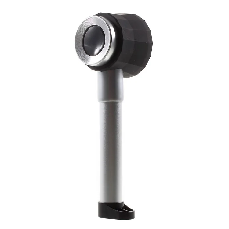 10X Optical Glass LED Lighted Handheld Magnifier Loupe with Measure Scale