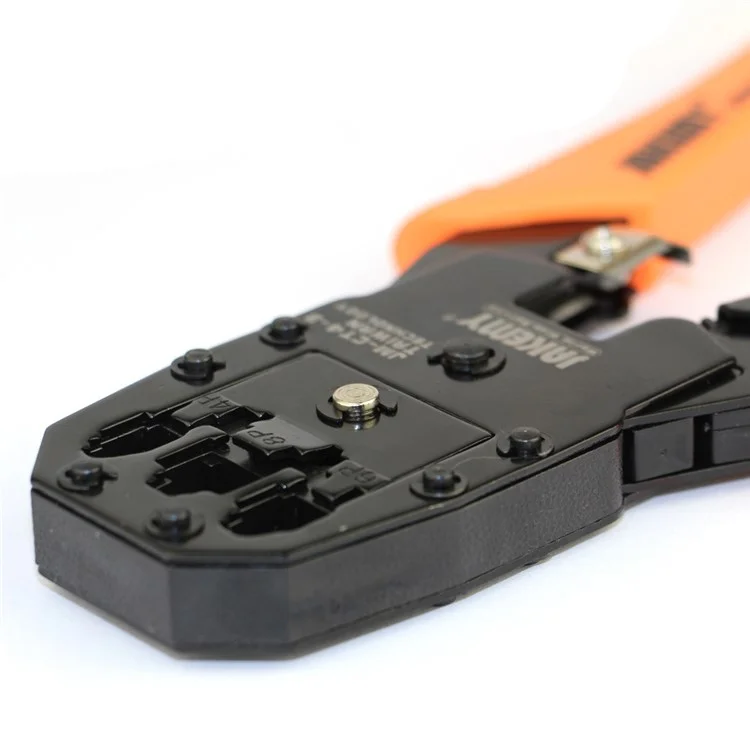 JAKEMY JM-CT4-3 4P 6P 8P Telephone Network Cable Crimping Pliers Tool + Wire Cutter