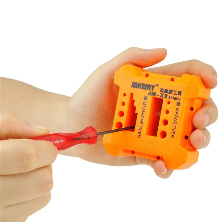 JAKEMY JM-X2 Magnetizador Desmagnetizador para Pontas de Chave de Fenda e Outros Componentes