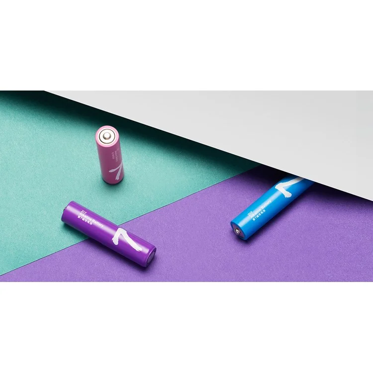 XIAOMI ZI7 AAA Alkaline Battery Rainbow Colors (10Pcs/Set)