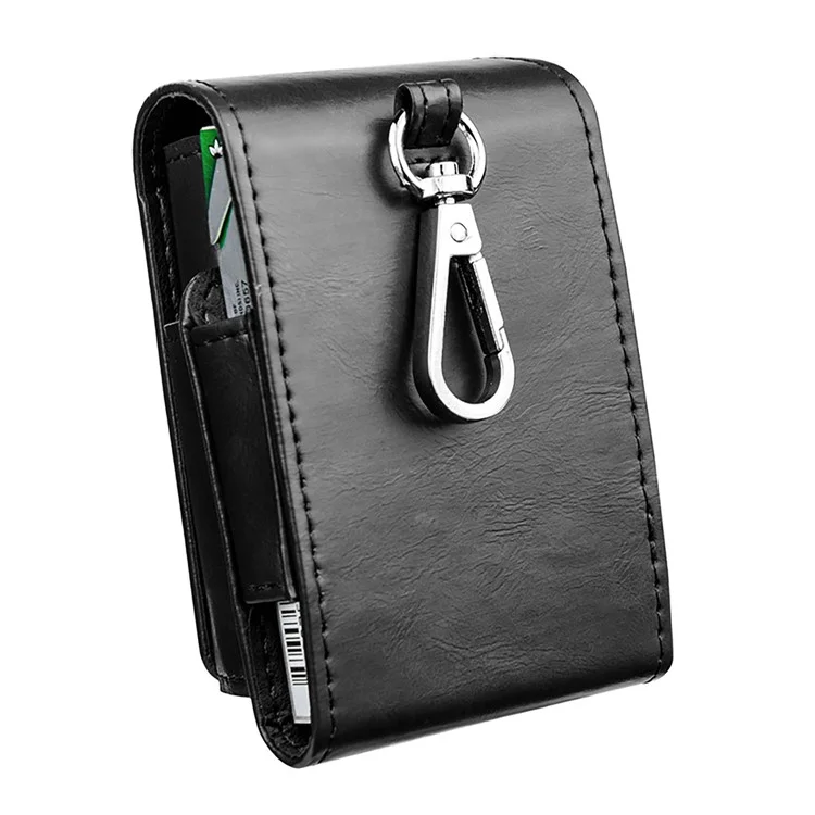 DUX DUCIS Leather Holster Cover Carrying Case for GLO E-cigarette Electronic Cigarette - Black