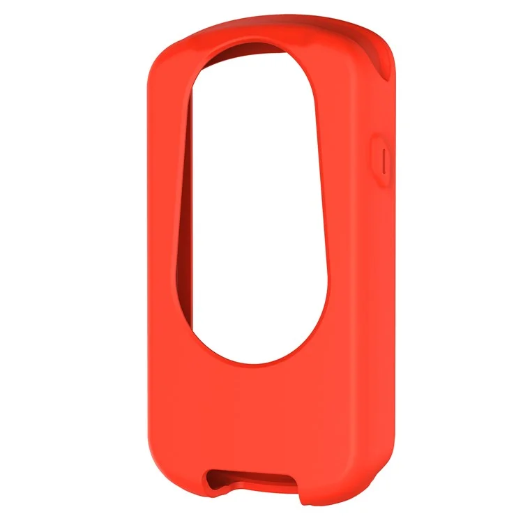 Tampa de Protetora de Silicone à Prova D'água Flexível Para Garmin Edge 1030/Edge 1030 Plus - Laranja