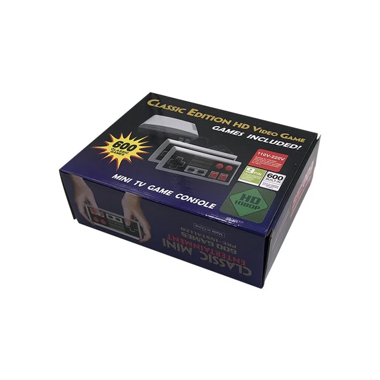 GC06 NES Mini Retro 8-bit HDMI Output Video Game Console Built-in 600 Games - US Plug