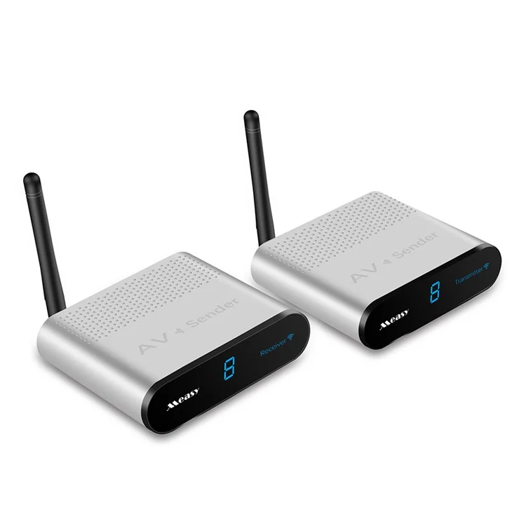 AV220 2.4G Wireless Audio Video SD TV AV Sender Transmitter & Receiver - US Plug