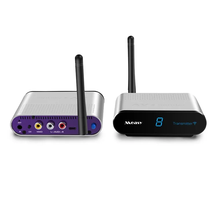 AV220 2.4G Wireless Audio Video SD TV AV Sender Transmitter & Receiver - US Plug