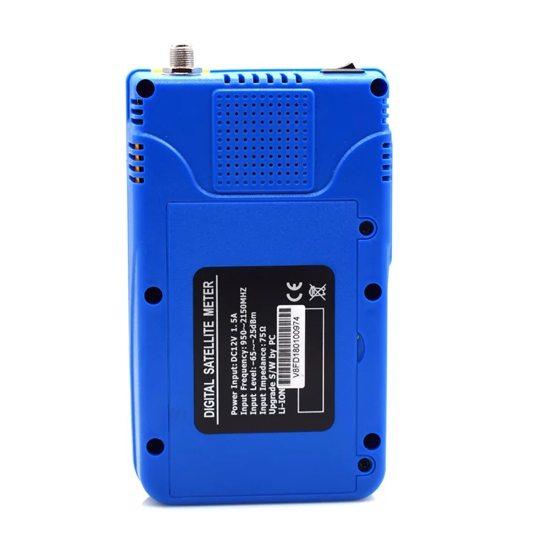 IBRAVEBOX V8 Finder 3.5-inch LCD Full HD DVB-S2 Satellite Finder Meter - Yellow / US Plug