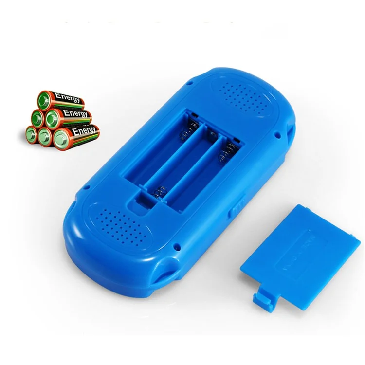 HKB-503 2-inch Mini Color Screen Retro Game Console Built-in 268 Games - Baby Blue