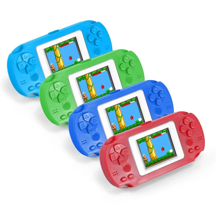 HKB-503 2-inch Mini Color Screen Retro Game Console Built-in 268 Games - Baby Blue