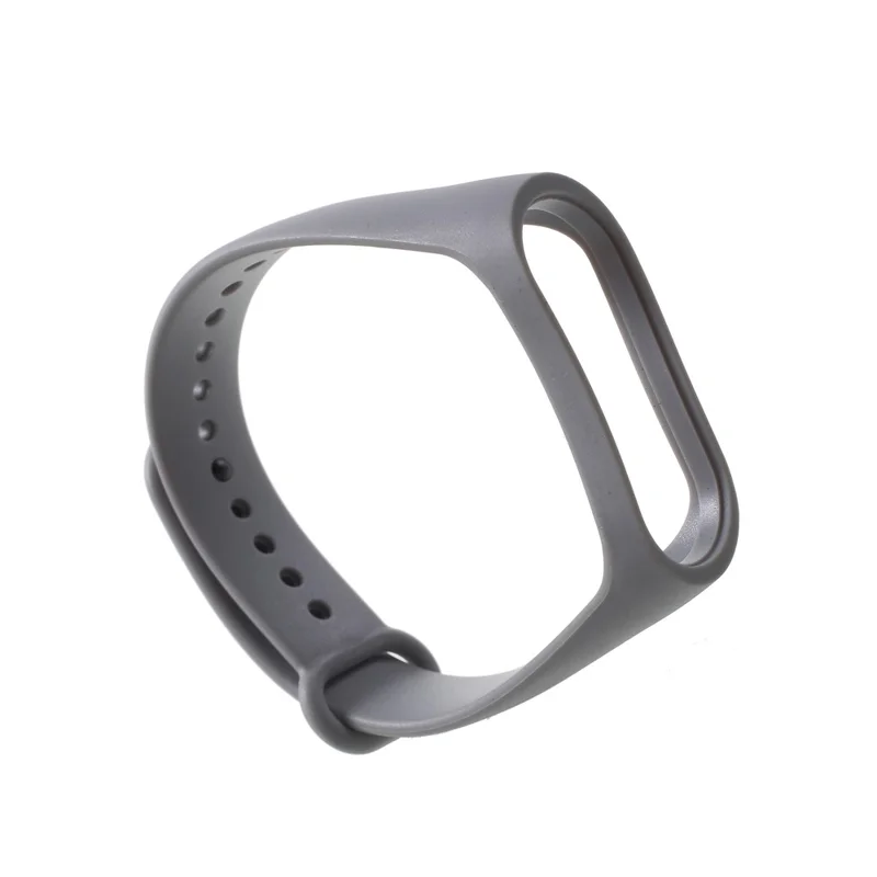 Soft TPU Wrist Sport Bracelet Replacement for Xiaomi Mi Smart Band 4 / Mi Band 3 - Grey