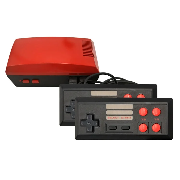 RS-38 Mini TV Handheld Players Video Game Console Built-in 600 Games Double Gamepads with HDMI Output - EU Plug