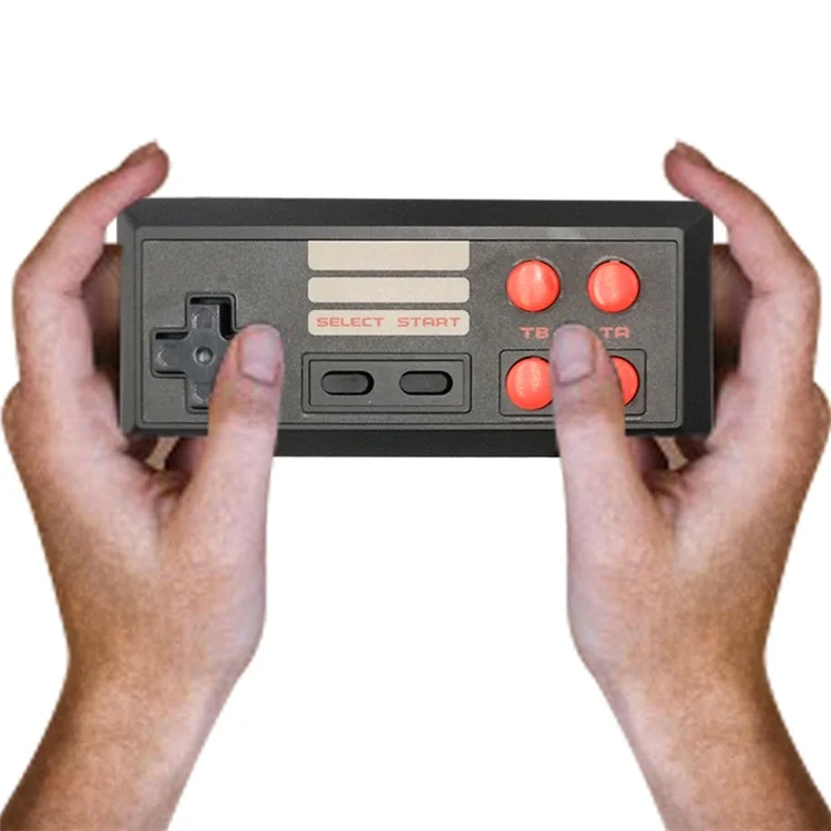 RS-38 Mini TV Handheld Players Video Game Console Built-in 600 Games Double Gamepads with HDMI Output - EU Plug