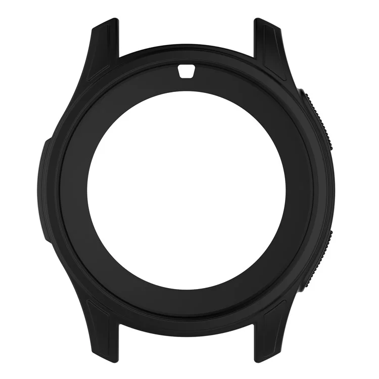 Custodia Protettiva Per Orologio Smart Silicone Per Samsung Gear S3 Frontiera / Galaxy Watch 46mm. - Nero