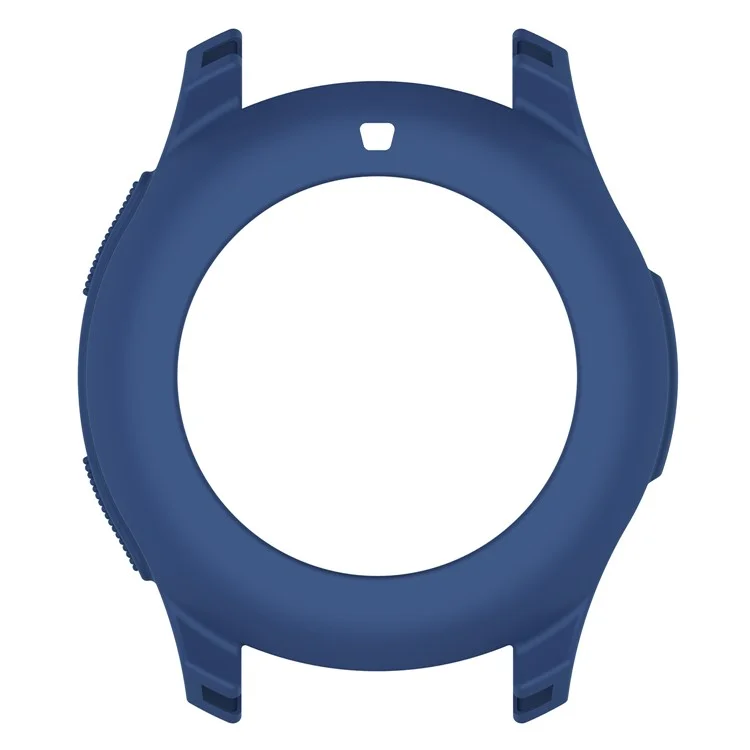 Caso De Proteção Flexível De Silicone Para Samsung Gear S3 Frontier / Galaxy Watch 46mm. - Azul