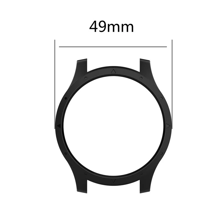 Custodia Protettiva per Orologio PC Watch Case Bracciale per Garmin Forerunner 935/Forerunner 945 - Nero